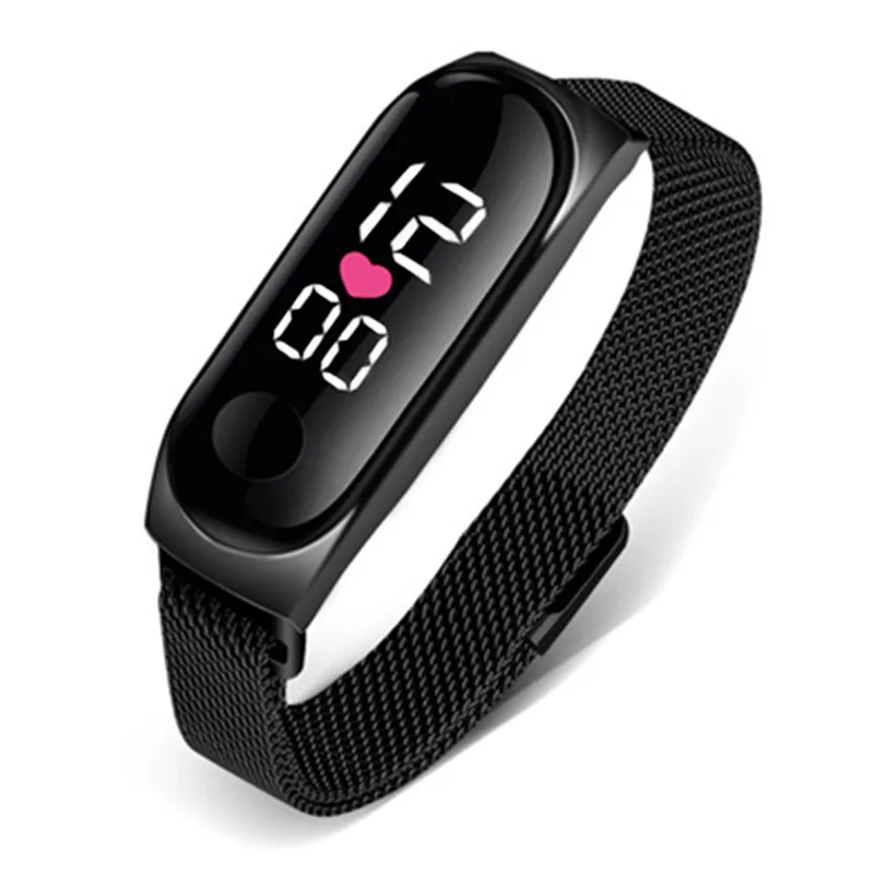 

Women's Wrist Watch 2021 Digital Watches for Girls Eletronic Clock Sport Watch Bracelet femme Led Watch Alarm Clock zegarek