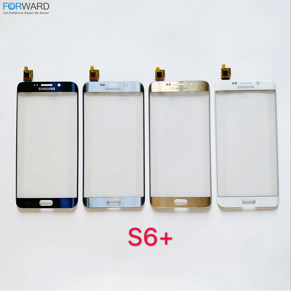 Горячая продажа Замена внешнего стекла для samsung S6 + Edge Ремонт ЖК дисплей сенсорный