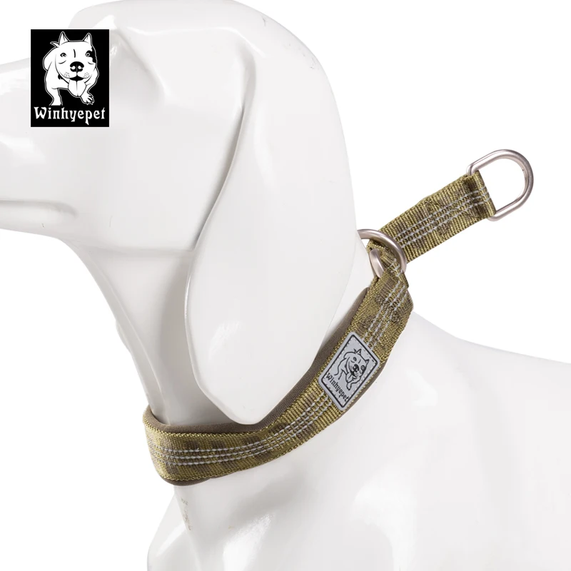 ARMY GREEN Truelove ошейник для домашних животных P цепь лучший неопреновый мягкий полудроссель тренировочный для больших средних и маленьких собак бонусный трекер тег особенность YC1852 - Цвет: ARMY GREEN