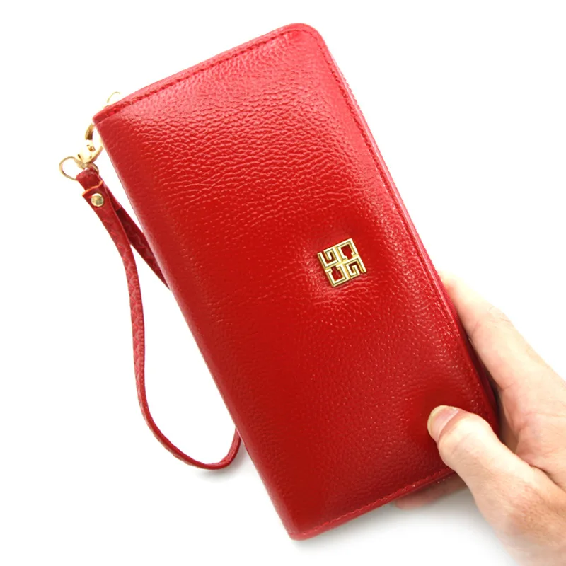 Корейский Новый женский кошелек Женская сумочка длинная молния большая емкость