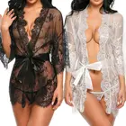 Сексуальное нижнее белье, кружевное платье, Женское ночное белье, нижнее белье, комбинация, одежда для сна, сексуальное женское бикини, накидка, Пляжное Платье