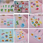 Высококачественная 5D алмазная вышивка мультяшная серия DIY Мини алмазная живопись для детей Алмазная круглая Алмазная наклейка Стразы