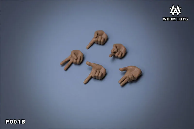 1/6 Male Hand Gestures Model Special Shape WOOM TOYS P001 Fit 12'' Soldier Action Figure Body Dolls | Игрушки и хобби