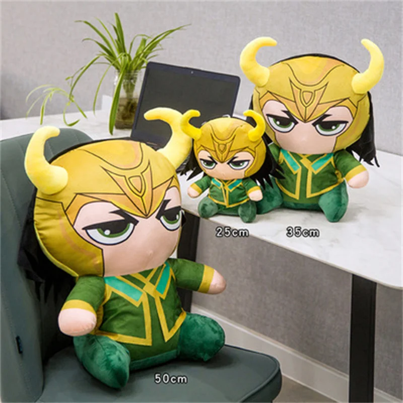 

Loki Cartoon Cushion Loptr Pp Cotton Sleeping Big Pillow Super Soft Plush Sofa Cushion Creative Gift Children's Doll Pillow
