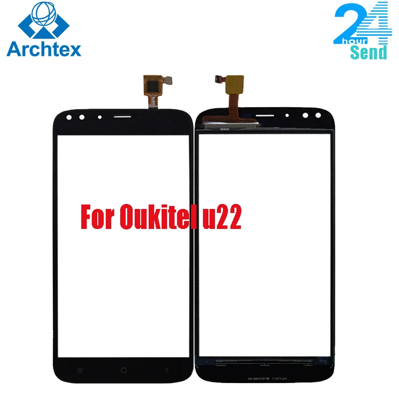 Панель сенсорного экрана для оригинального Oukitel u22 стеклянный объектив