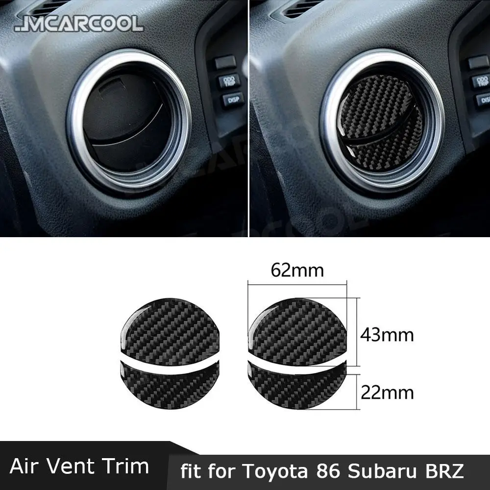 

Автомобильная рамка для вентиляционного отверстия с центральным управлением, наклейки для Toyota GT86 FT86 ZN6 Subaru BRZ 2013-2019