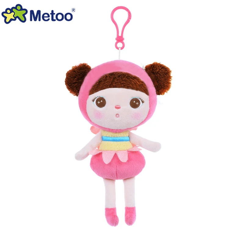 Мини-кукла Metoo, мягкие плюшевые игрушки, чучела животных для девочек, милый кролик, маленькие брелоки, подвеска для мальчиков, Детский Рождественский подарок - Цвет: 1110-7