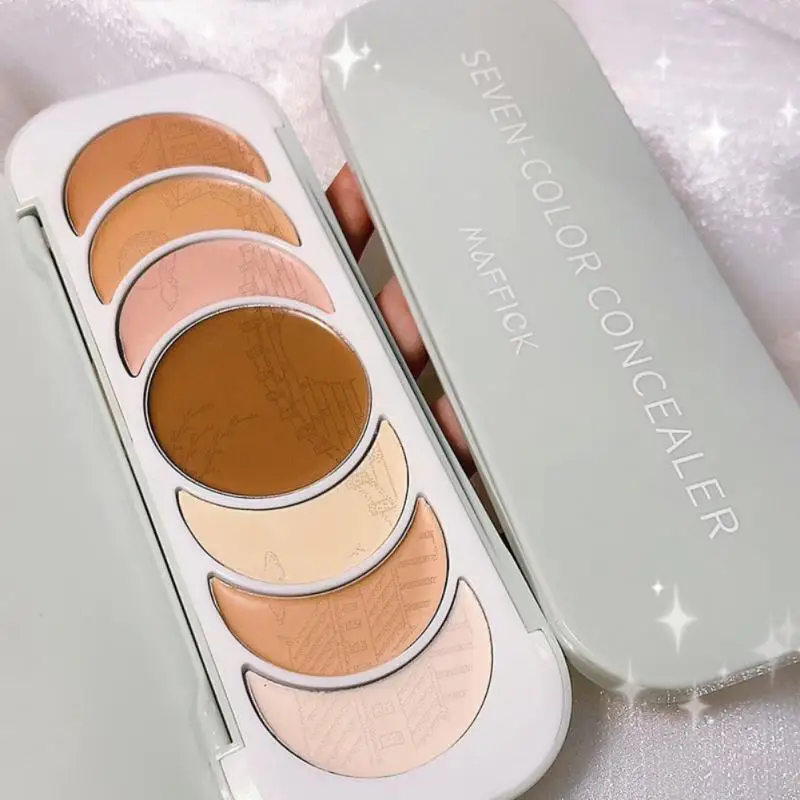 

7 цветов консилер стойкая водостойкая контурирующая Косметика увлажнение с осветляющим эффектом крем Основа TSLM1