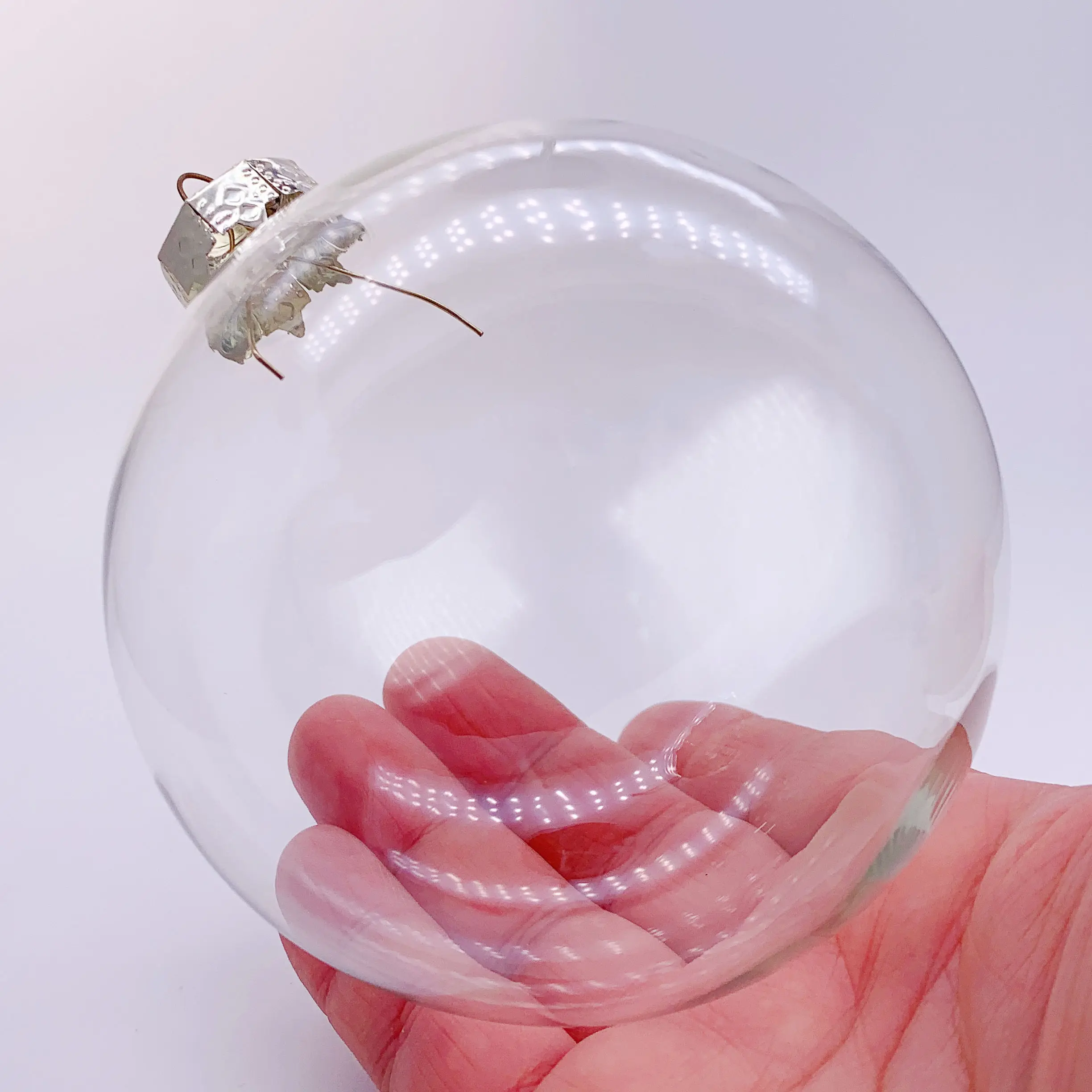 Акция-4 шт./упаковка покрасочное Рождественское украшение сделай сам стеклянный