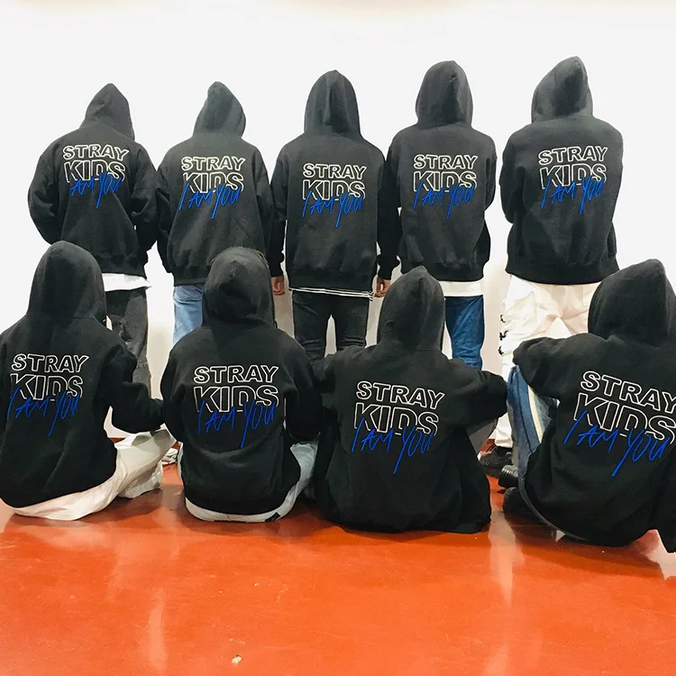 Детская толстовка с капюшоном KPOP Stray для нового альбома I AM YOU пальто на молнии