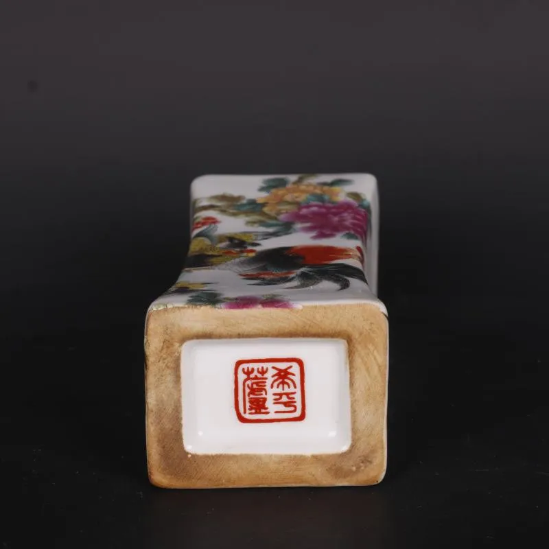 Античная фарфоровая коллекция Qing Qianlong Family розовая подушка для рук - купить по