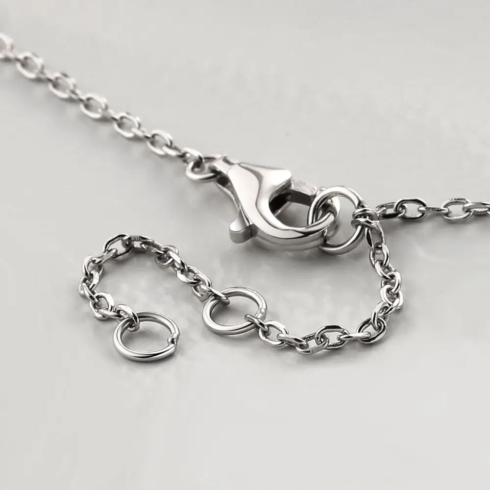 

Korean new sterling silver jewelry pig nose pendant necklace set small zircon Q circle hollowed-out clavicle chain female