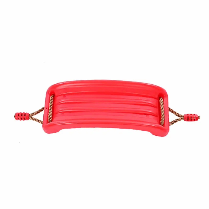 Детская площадка качели набор прочное дерево веревка стул сиденье дети открытый