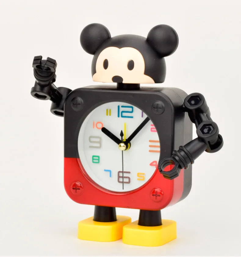 

DeskClock Cartoon Bedside Table Children Room Decoration horloge de bureau Reloj de dibujos nino hogar dormitorio en forme lapin