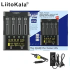 Зарядное устройство LiitoKala Lii-600 для литий-ионных аккумуляторов 3,7 в и NiMH 1,2 в, подходит для адаптеров 18650 26650 21700 26700 AA + 12V5A