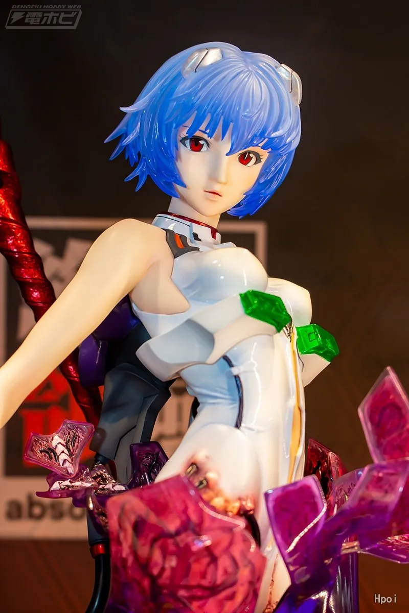 

GK figure resin white mold volks modeling village 1/4 EVA Asuka Lingbo white mold Anime statue Asuka Ling Po