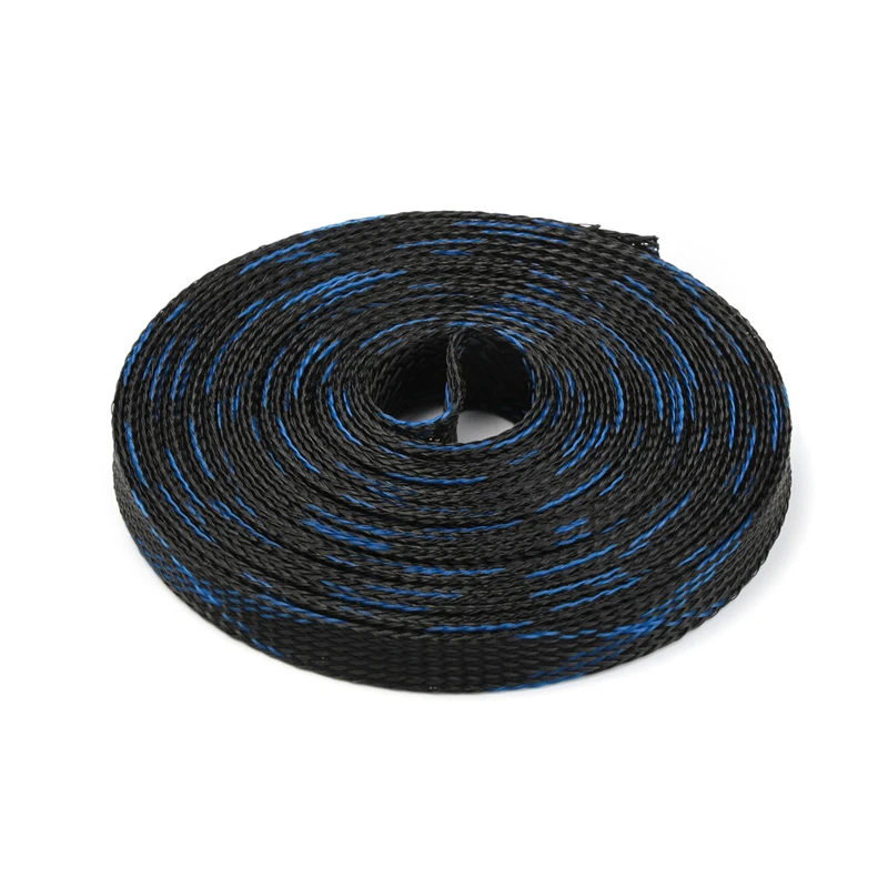 5 м 10 мм изоляционная оплетка плотная ПЭТ нейлоновая расширяемая кабельная