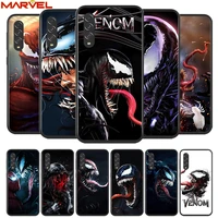 venom marvel hero for samsung galaxy a90 a80 a70 a60 a50 a40 a2core a10 m31 m21 m60 m40 m30 soft black phone case