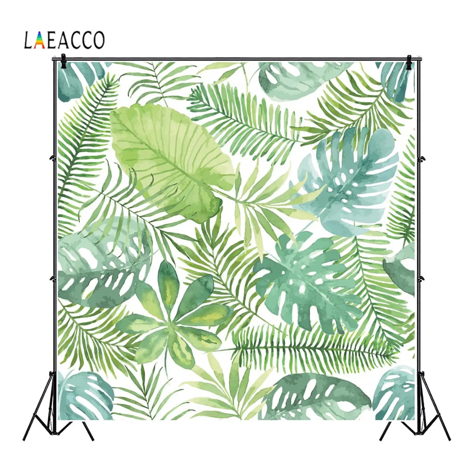 

Laeacco Tropical Palms Tree Leaves Scenic Portrait Customize Photographic Backgrounds For Photography Backdrops For Photo Studio