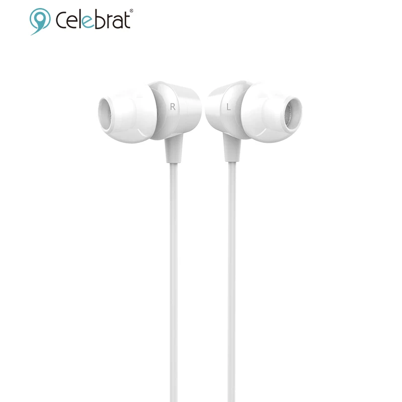 Celetat G4 проводные наушники спортивные 1 2 м в ухо глубокий бас стерео с микрофоном