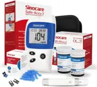 Sinocare безопасный Accu2 сахарный диабет, глюкометр для измерения уровня глюкозы в GLM для контроля уровня сахара в крови с 50 Тесты полоски 50 ланцеты крови глюкометр для измерения уровня сахара в крови, Тесты диабета для диабетиков