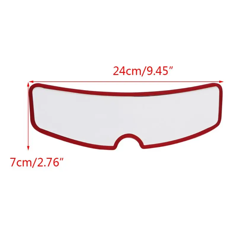 

2021 New Rainproof And Fog-proof Lens Patch Motorcycle Helmet Anti-fog Film