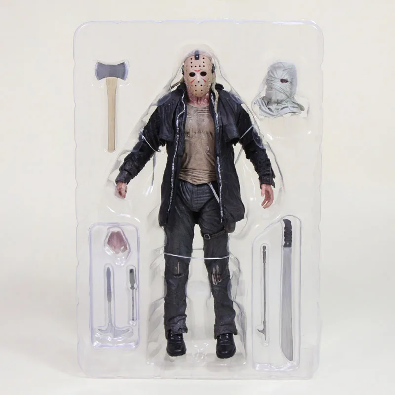 6838 mask no box 18-20 см NECA Джокер клоун BJD Хищник пятница 13-я последняя часть Jason Voorhees Ultimate Jungle Hunter ПВХ фигурка - Цвет: 6838 mask no box