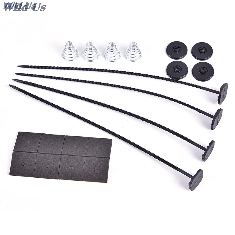 

1Set Zip Ties Straps Tabs Springs Electric Radiator Fan Tie Strap Mounting Kit