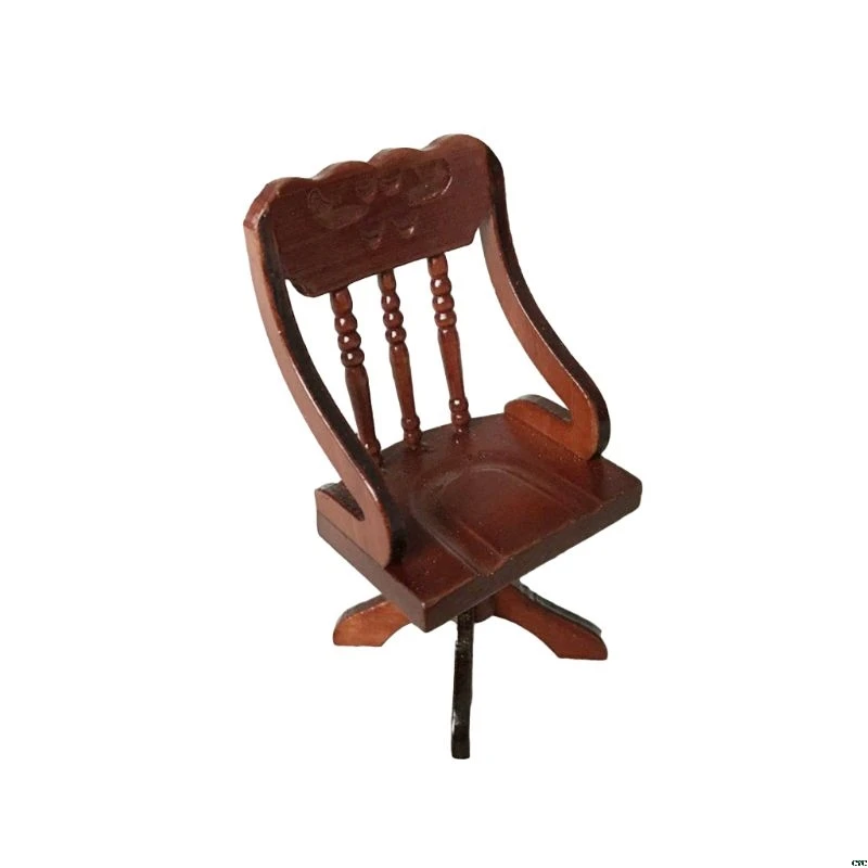 

1/12 Dollhouse Miniature Furniture Wooden Dining Table Chair Set Doll House Kitchen Accessories Home Decoration