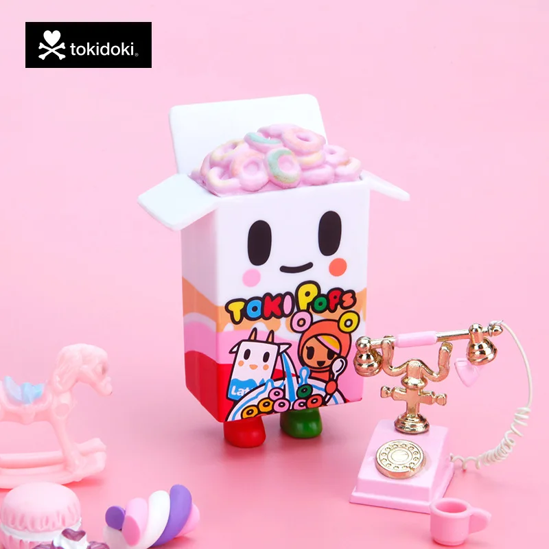 

Tokidoki Bag Unicorno Blind Box Toys Milk Family Breakfast Blind Box Blind Bag Toy Anime Figures Caja Ciega Cute Mode Home Decor