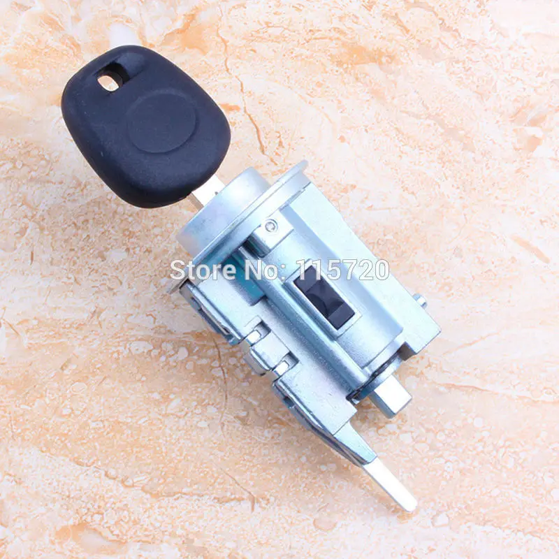 Автомобильный цилиндр полностью автомобильный Противоугонный с ключом для Toyota