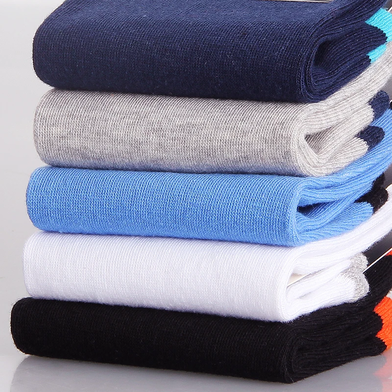 Носки мужские однотонные хлопковые модные пикантные невидимые топ-сайдеры