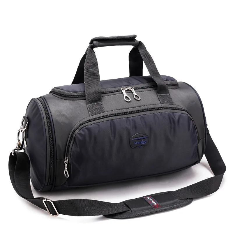 Женская дорожная сумка через плечо водонепроницаемая Мужская одежда сумки 2 в 1