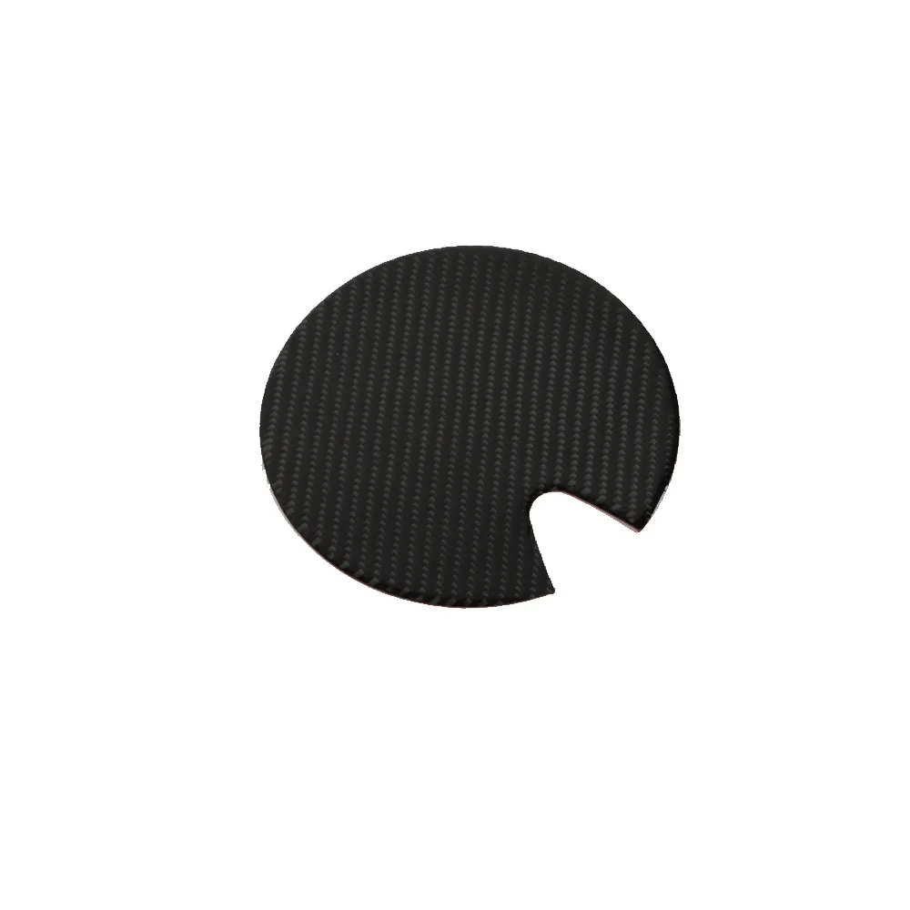 

Soft Carbon Fiber Rear Fuel Tank Filler Door Cover Gas Cap Decorative Trim for Dodge Ram 2010-2015 Exterior Car Accessories