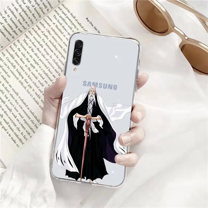 

Japanese anime Bleach Phone Case Transparent for Samsung A71 S9 10 20 HUAWEI p30 40 honor 10i 8x xiaomi note 8 Pro 10t 11