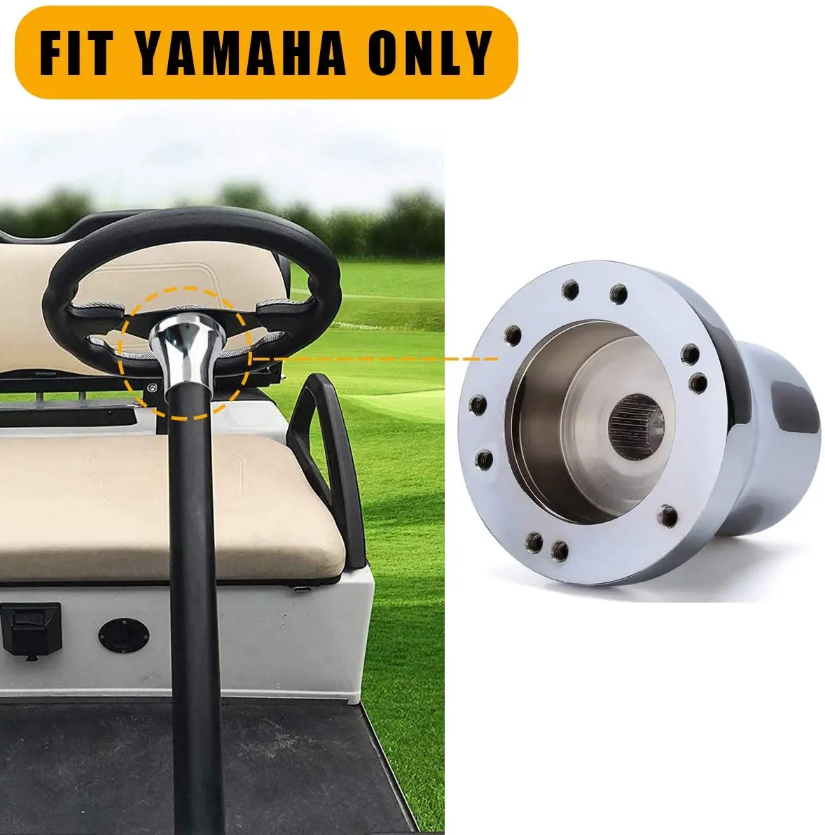 

Руль для гольфа или адаптер для Yamaha