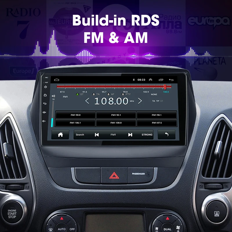 JMCQ 9 &quot4G для Hyundai Tucson 2 2011-2014 автомобильное радио Wifi Android плеер GPS навигация