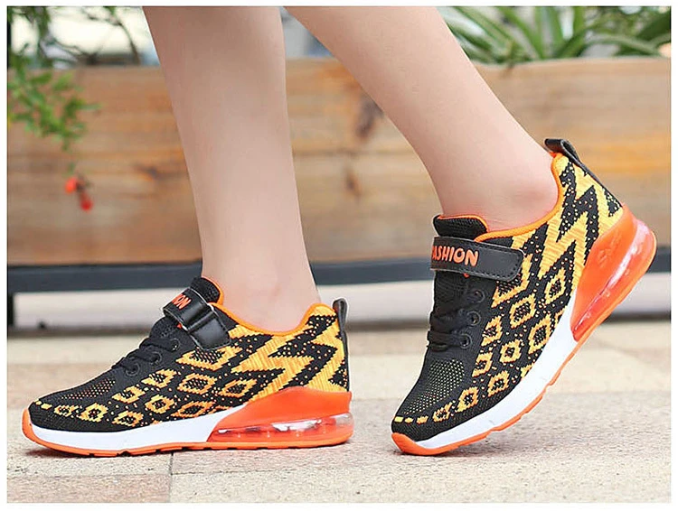 Brand Kids Sneakers Breathable Girls Running Shoes New Style Children's Shoes Air Cushion Basket Enfant Boys Sport Shoes