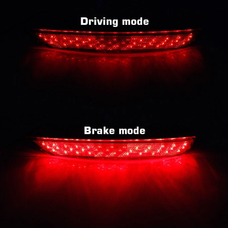 Автомобильный светодиодный задний бампер отражатель тормозной светильник для