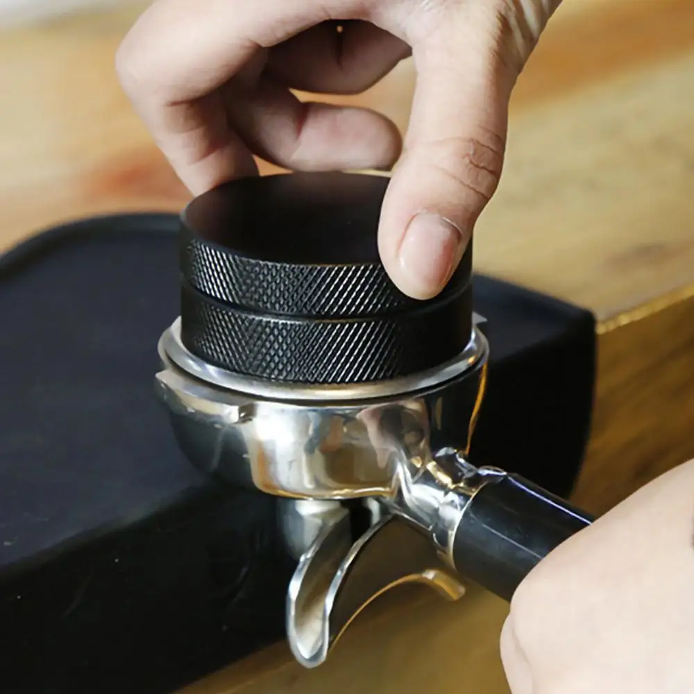 

Durable 58mm 304 Stainless Steel Coffee Tamper Base Barista Espresso Coffee Press Cafe Powder Hammer Coffee Accessories