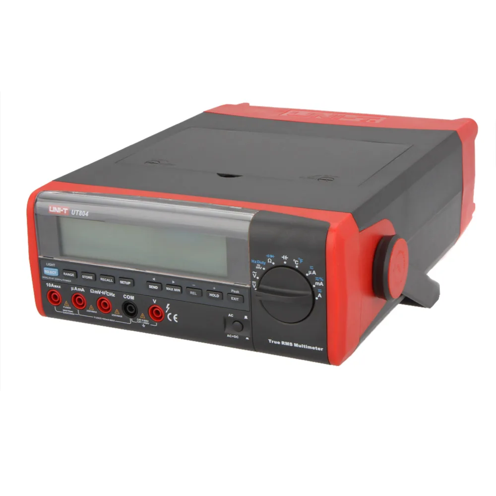 UNI T UT804 Цифровой мультиметр настольного типа с функцией True RMS DMM HZ тестер