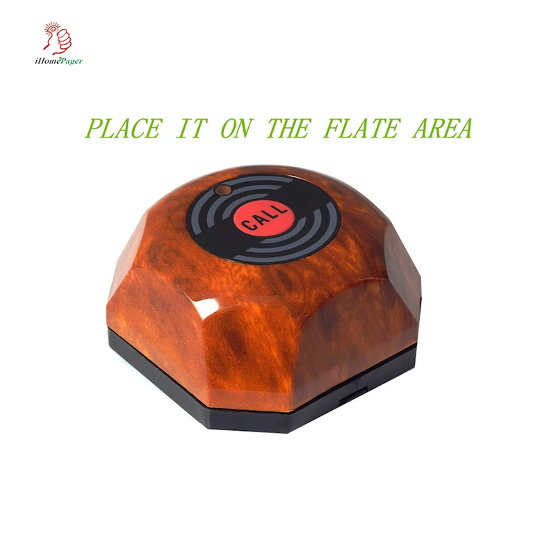 Дешевая цена беспроводная кнопка вызова система ресторан кафе десертный магазин