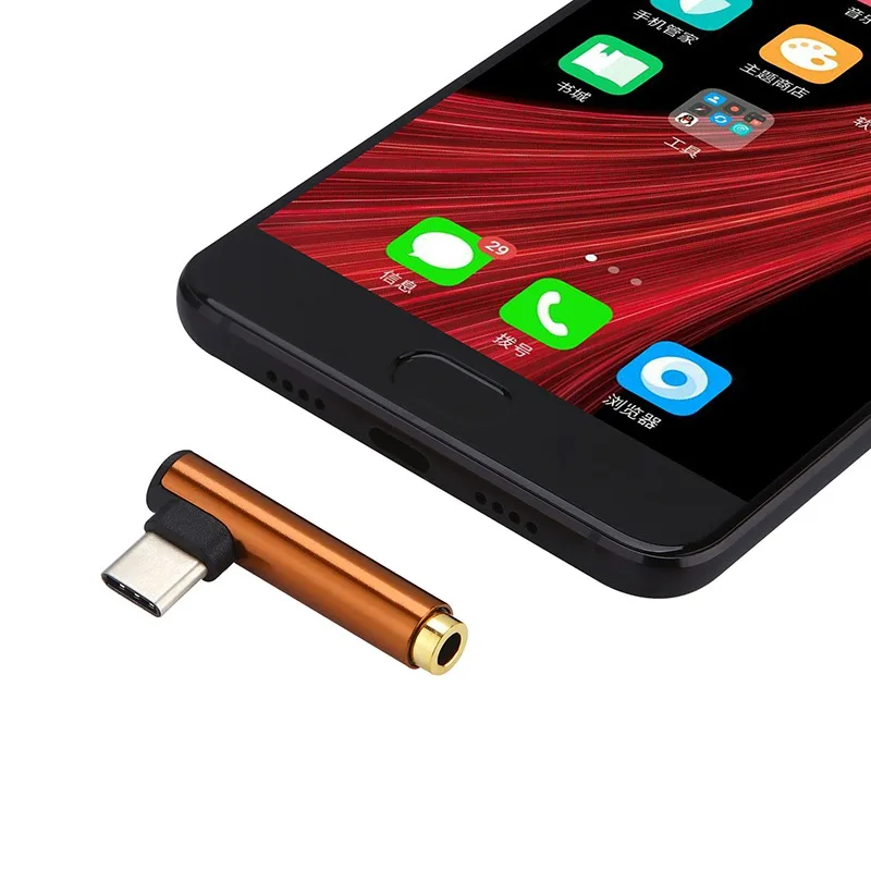 Адаптер для наушников с разъемом USB Type-C папа на гнездо 3 5 мм AUX преобразователь