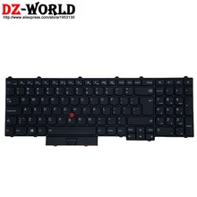 New Original US English Big Enter Backlit Keyboard for Lenovo Thinkpad P70 P50 P71 P51 Laptop Backlight Teclado