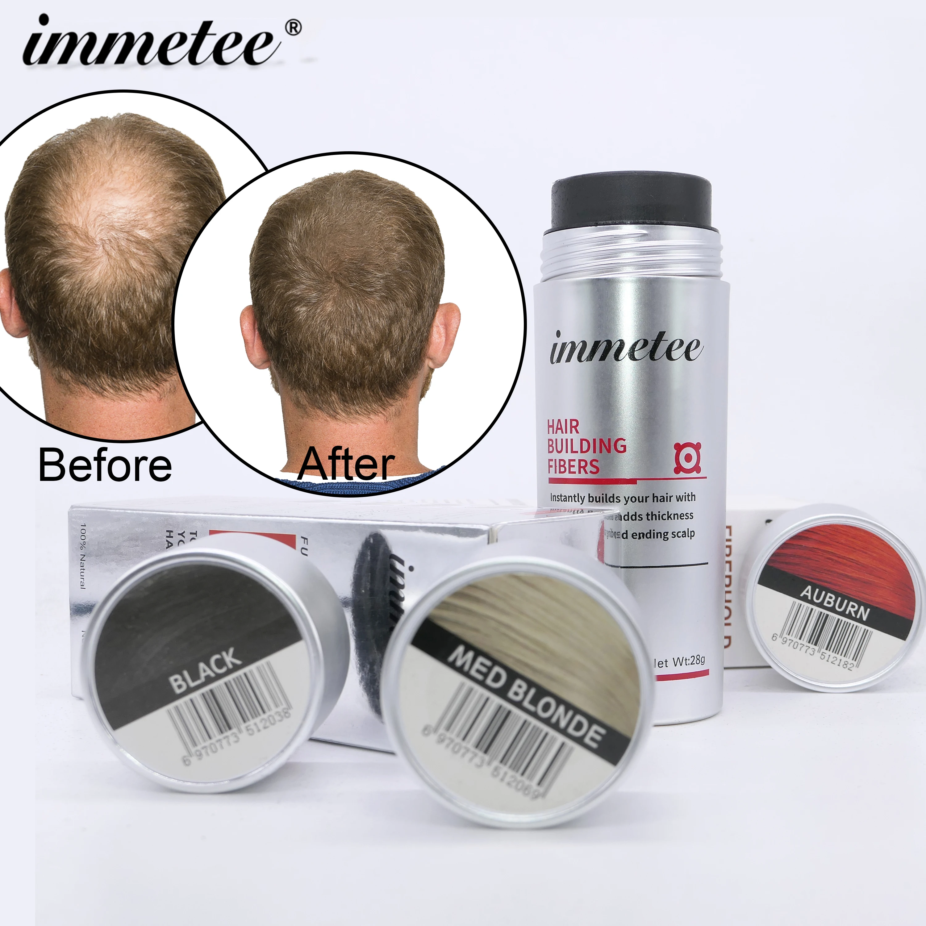 Лучшие волосы Pik 28 г Микро волокно кератин волос Amazon фиксация побочных эффектов