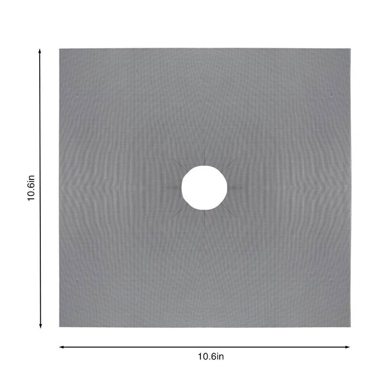 

4Pcs Gas Stove Protectors Reusable Gas Stove Burner Covers Kitchen Mat Gas Stove Stovetop Protector Cleaning Pad Liner Cover