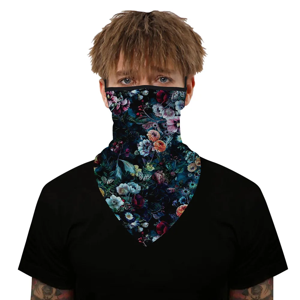 

Anime 3D Outdoor Bandana Outdoor Dust-proof Mouth Protect Scarf Magic Neck Gaiters Cosplay Animation Bandana Hiking Scarves 2020