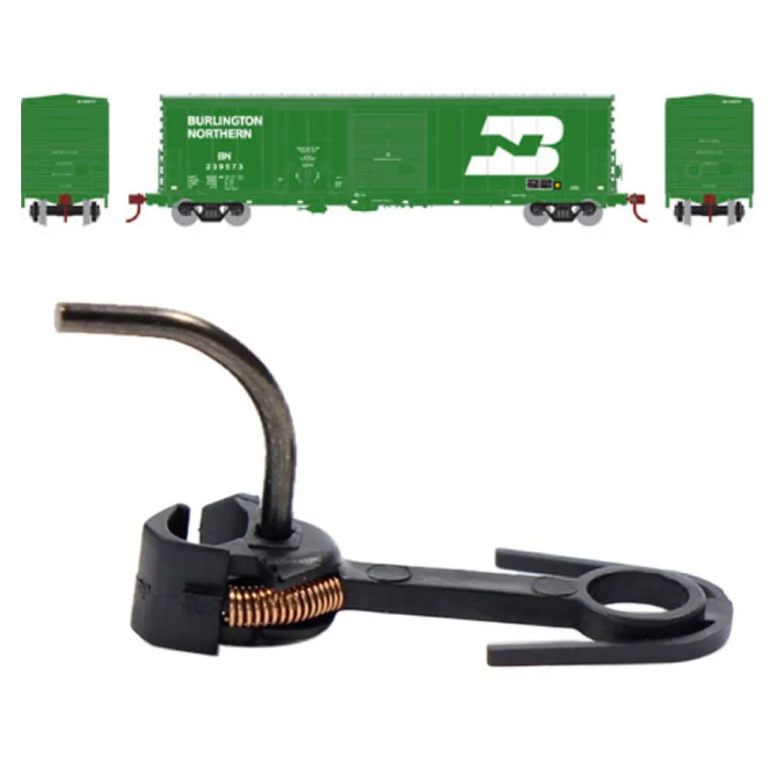 6/12/24Pcs 20mm E-Z Mate Magnetic Knuckle Couplers HO Scale for 1:87 Model Trains and Bachmann Train | Игрушки и хобби