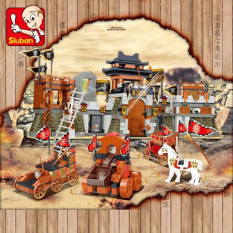 Военная Древняя китайская Боевая Романтика войны из трех королевства модель