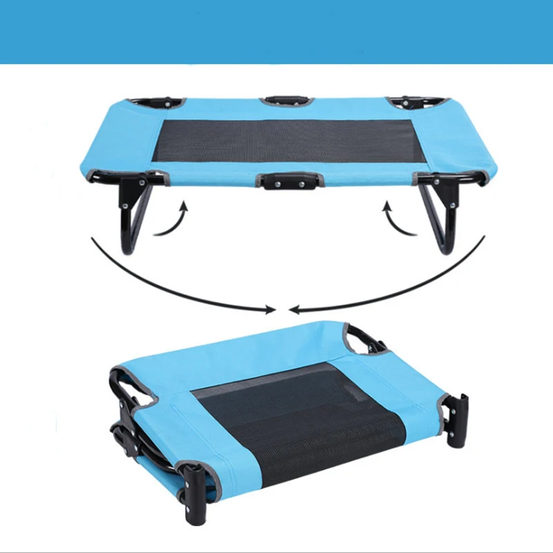 Летняя оксфордская открытая кровать для собак дышащая Coolaroo портативная классная